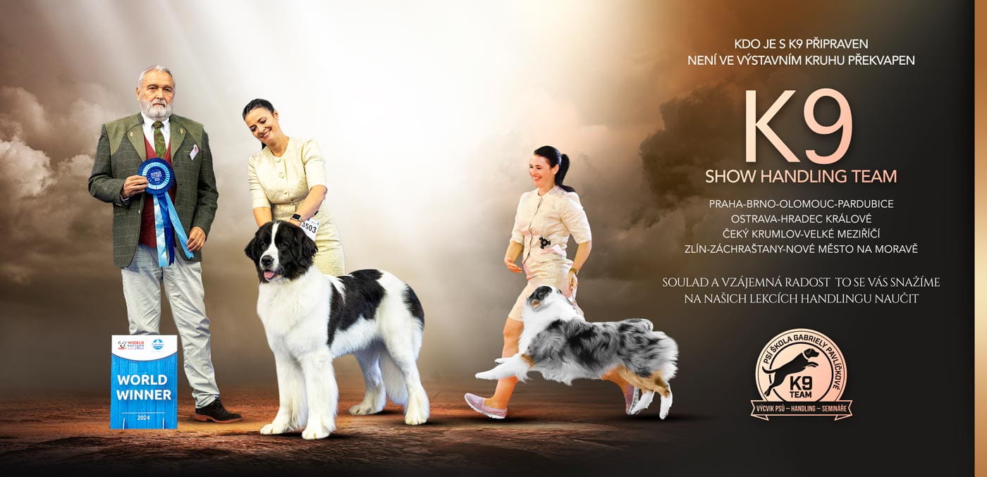 K9 Show Handling Team – Gabriela Pavlíčková